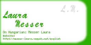 laura messer business card